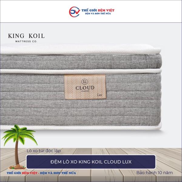 Đệm lò xo King Koil Cloud Lux 5